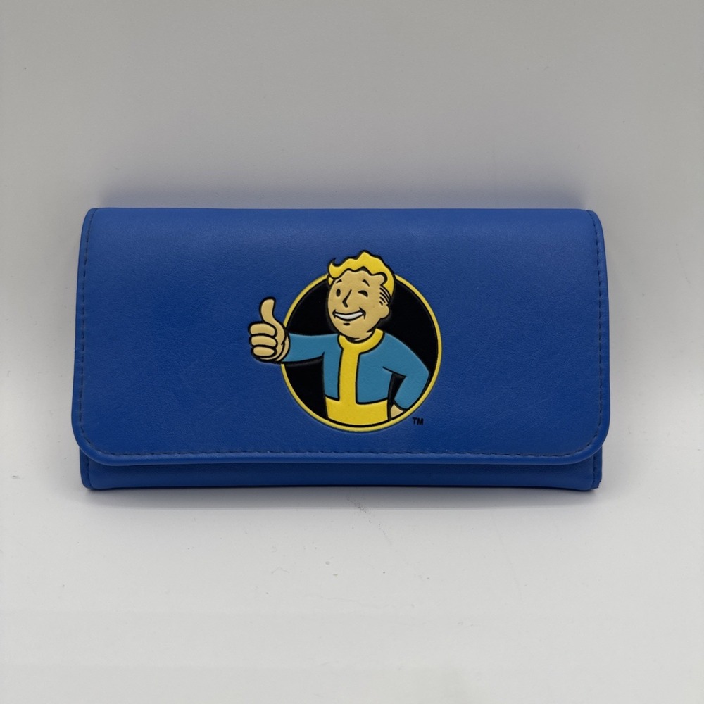 Fallout 4 Vault Boy Womens Flap Clutch Wallet
